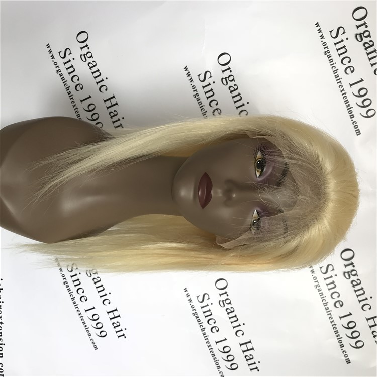 High quality blonde full lace wig H35